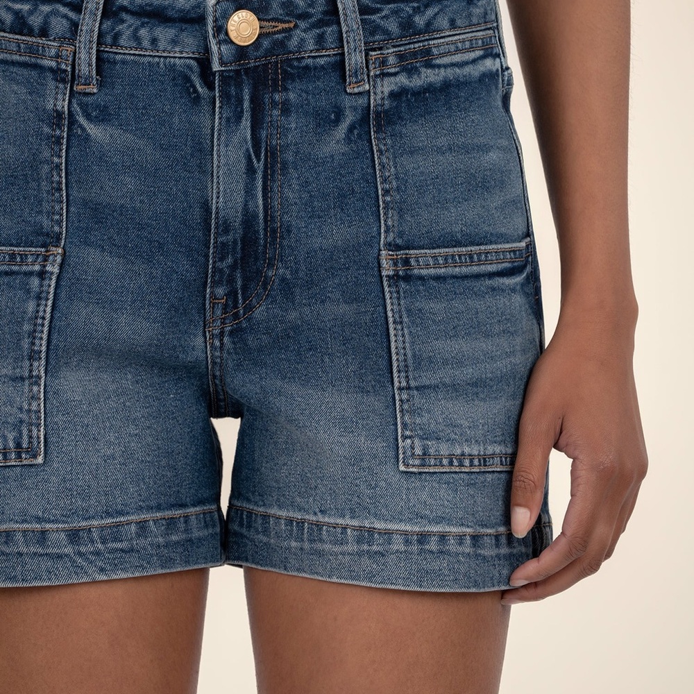 Kut from The Kloth Womens High Waist Jane Denim Jean Shorts size 2 EUC